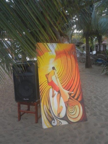 le opere di un pittore locale